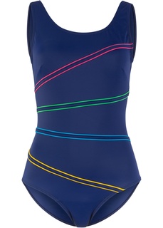Купальник с контрастными кантиками Bonprix