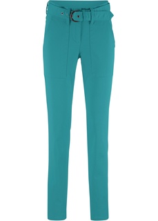 Брюки с текстильным поясом Bonprix