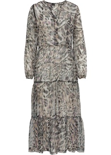 Платье прозрачное с принтом Bonprix