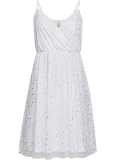 Платье с металлическим принтом Bonprix