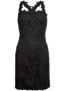 Платье с кружевной отделкой Bonprix