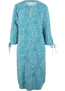 Платье с драпированными деталями в области рукавов Bonprix