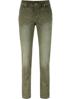 Брюки Slim Fit в потертом стиле Bonprix