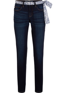 Джинсы стрейчевые прямые Bonprix