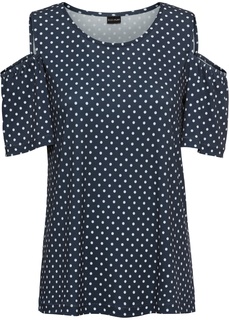 Футболка с вырезами на плечах Bonprix