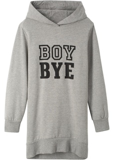 Платье из трикотажа с капюшоном Bonprix