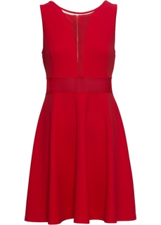 Платье с прозрачными вставками Bonprix