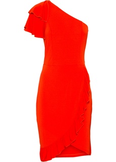 Платье с воланами Bonprix