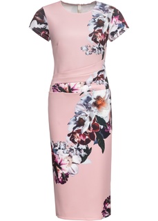 Платье с цветочным принтом Bonprix