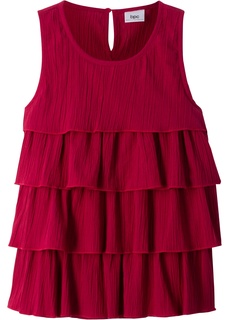 Блузка с воланами Bonprix