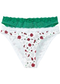 Трусики из органического хлопка (2 шт.) Bonprix