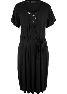 Платье 2 в 1 с эффектом запаха Bonprix