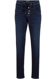 Брюки из трикотажа под деним Bonprix