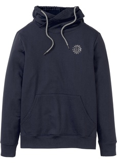 Свитшот Slim Fit с воротником-стойкой Bonprix