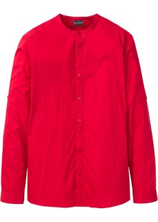 Рубашка Slim Fit с воротником-стойкой Bonprix