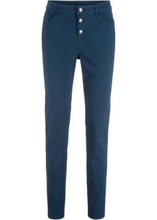 Брюки стрейч с застежкой на пуговицы Bonprix