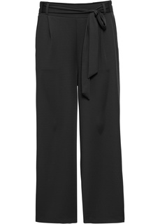 Брюки с поясом в талии Bonprix