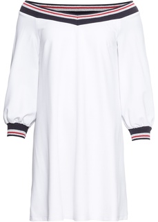 Платье с широким вырезом Bonprix