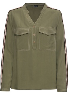 Блузка с контрастными швами Bonprix