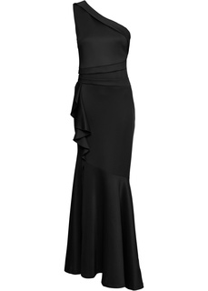 Макси-платье с воланом Bonprix