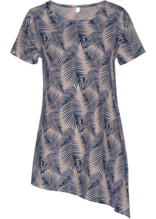 Футболка с асимметричным низом Bonprix