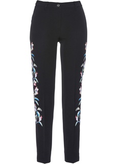 Брюки с цветочным принтом Bonprix