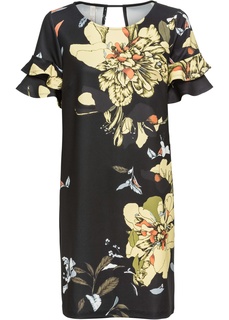 Платье с цветочным принтом Bonprix