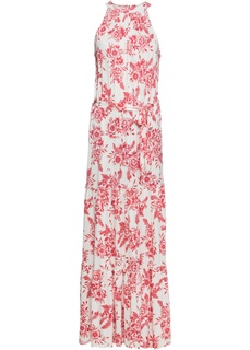 Макси-платье с поясом Bonprix