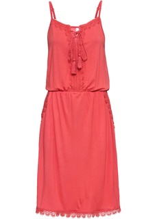 Платье с кружевной отделкой Bonprix