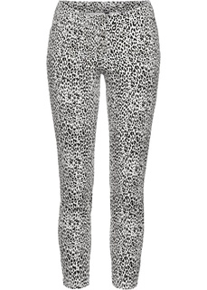 Брюки Skinny с леопардовым принтом Bonprix