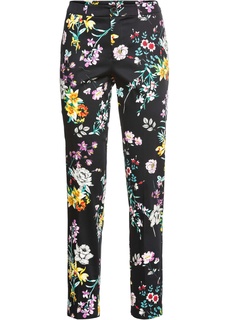 Брюки стрейчевые с принтом, длина 7/8 Bonprix