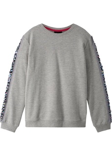 Свитшот с пайетками Bonprix