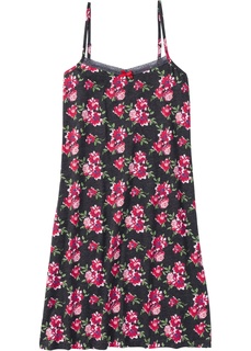 Ночная рубашка на узких бретелях Bonprix