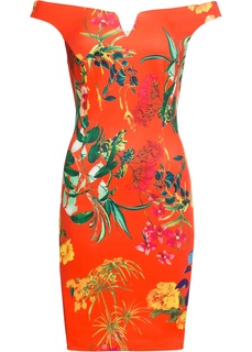 Платье с цветочным принтом Bonprix