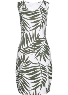 Платье с принтом, трикотаж Bonprix