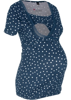 Футболка для будущих и кормящих мам Bonprix