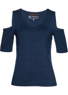 Футболка с вырезами Bonprix