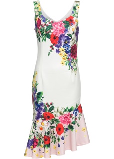 Платье с воланом Bonprix