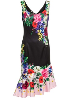 Платье с воланом Bonprix