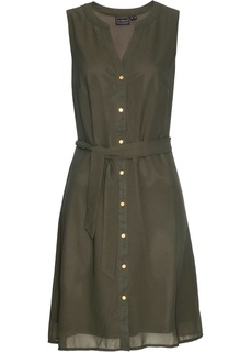 Платье с текстильным поясом Bonprix