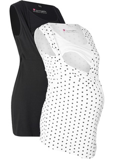 Топ для будущих и кормящих мам (2 шт.) Bonprix