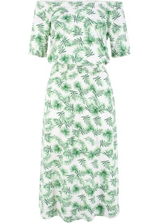 Платье с открытыми плечами Bonprix