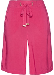 Бермуды с текстильным ремнем Bonprix