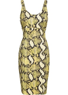 Платье со змеиным принтом Bonprix