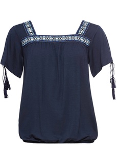 Футболка с окантовкой Bonprix