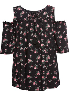 Блузка с открытыми плечами Bonprix