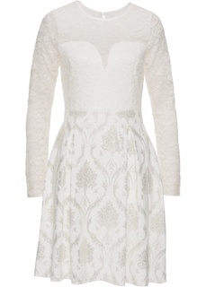 Платье с кружевной отделкой Bonprix