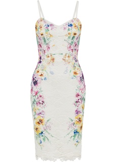 Платье с кружевной отделкой Bonprix