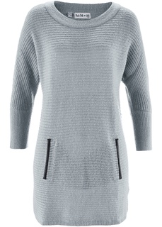 Структурный пуловер дизайна Maite Kelly с рукавом 3/4 Bonprix