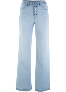 Джинсы широкие стрейчевые Bonprix